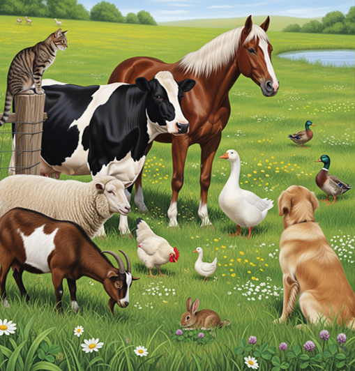 Domestic animals